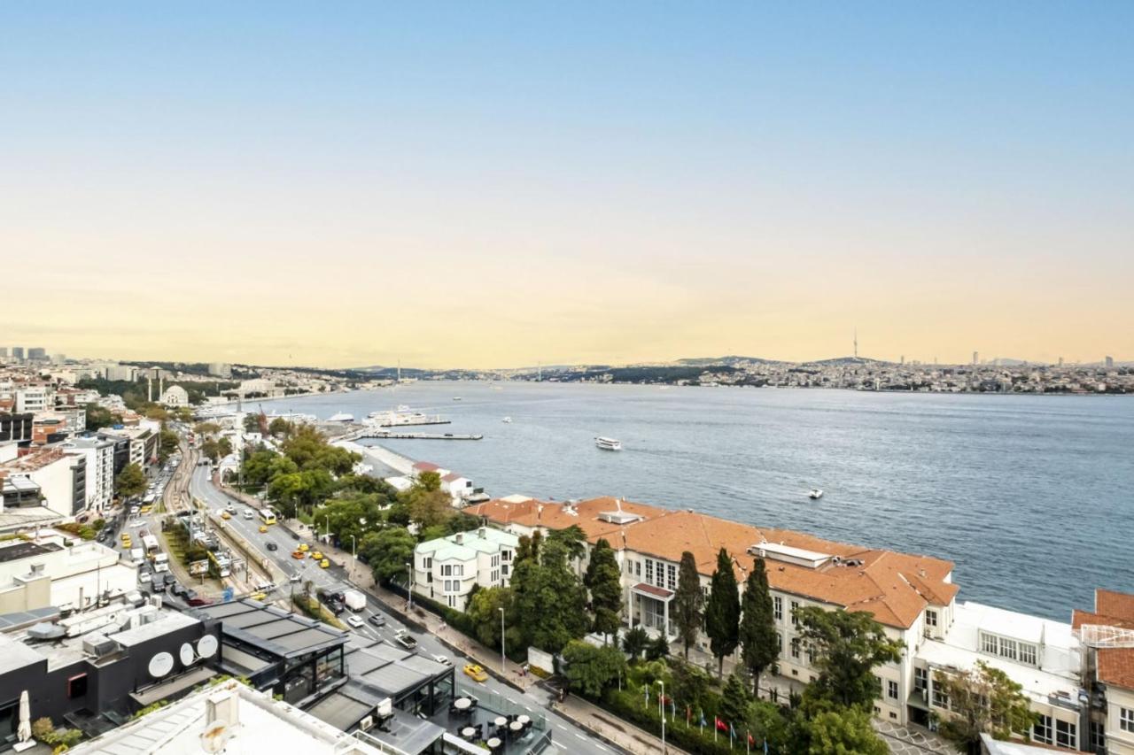 Excellent Flat W 360 Bosphorus View In Cihangir 이스탄불 외부 사진
