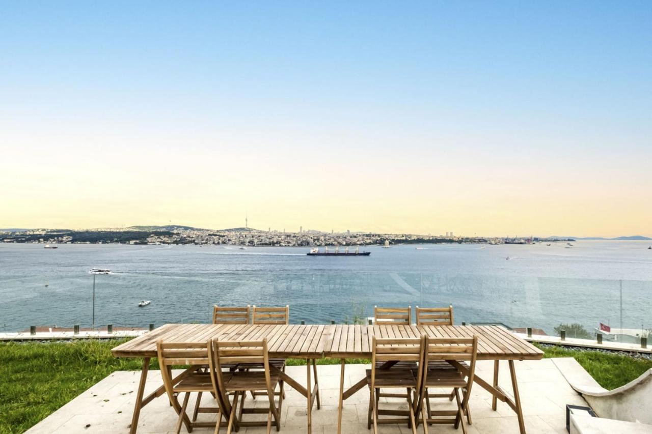 Excellent Flat W 360 Bosphorus View In Cihangir 이스탄불 외부 사진
