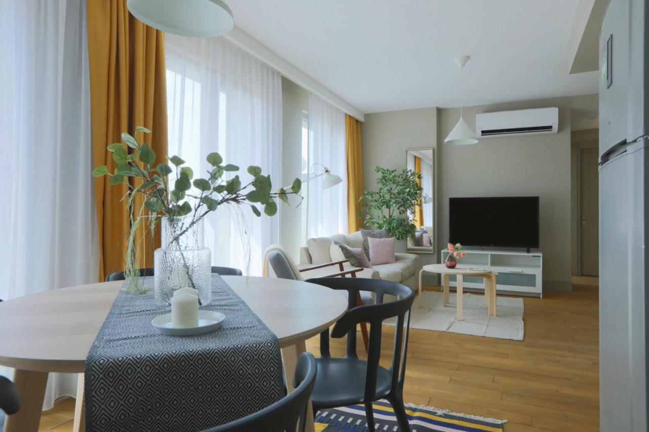 Excellent Flat W 360 Bosphorus View In Cihangir 이스탄불 외부 사진
