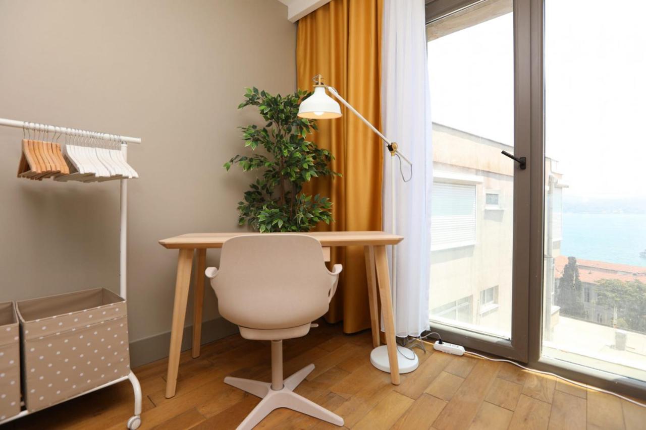 Excellent Flat W 360 Bosphorus View In Cihangir 이스탄불 외부 사진